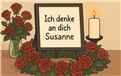 Kerze von T.  für Susanne Ernst